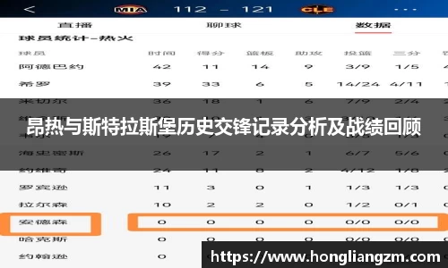 昂热与斯特拉斯堡历史交锋记录分析及战绩回顾